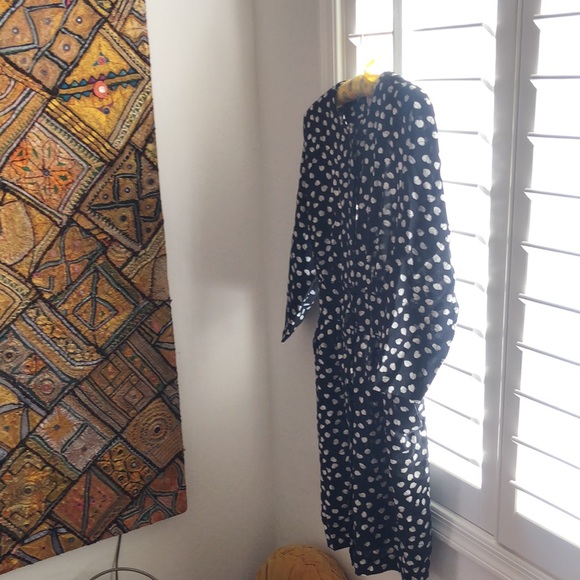 Vintage 1980’s Karin Stevens Petite Black White Broken Heart Print Dress Sz 8 - Picture 7 of 16